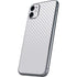 White Carbon Fiber Specialty Texture Material iPhone 11 Skin