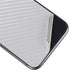 White Carbon Fiber Specialty Texture Material iPhone 11 Skin
