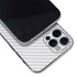 White Carbon Fiber Specialty Texture Material iPhone 12 Pro Skin