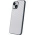 White Carbon Fiber Specialty Texture Material iPhone 13 Mini Skin