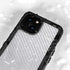 White Carbon Fiber Specialty Texture Material iPhone 13 Mini Waterproof Case