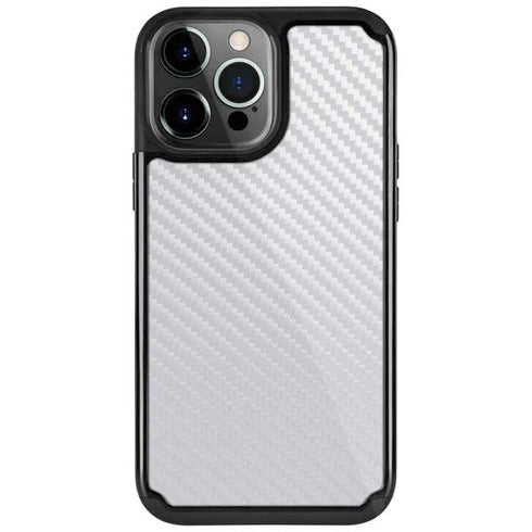White Carbon Fiber Specialty Texture Material iPhone 13 Pro Cargo Case