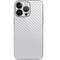 White Carbon Fiber Specialty Texture Material iPhone 13 Pro Skin