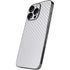White Carbon Fiber Specialty Texture Material iPhone 13 Pro Skin
