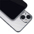White Carbon Fiber Specialty Texture Material iPhone 14 Plus Skin