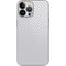 White Carbon Fiber Specialty Texture Material iPhone 14 Pro Max Skin