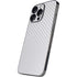 White Carbon Fiber Specialty Texture Material iPhone 14 Pro Skin
