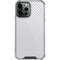 White Carbon Fiber Specialty Texture Material iPhone 15 Pro Max Clear Case