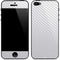 White Carbon Fiber Specialty Texture Material iPhone 5/5s/5SE Skin