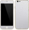 White Carbon Fiber Specialty Texture Material iPhone 6/6s Skin