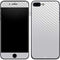 White Carbon Fiber Specialty Texture Material iPhone 7 Plus Skin