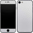 White Carbon Fiber Specialty Texture Material iPhone 7 Skin