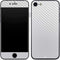 White Carbon Fiber Specialty Texture Material iPhone 8 Skin