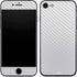 White Carbon Fiber Specialty Texture Material iPhone 8 Skin