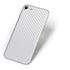 White Carbon Fiber Specialty Texture Material iPhone 8 Skin