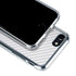 White Carbon Fiber Specialty Texture Material iPhone SE (2nd & 3rd Gen) Clear Case