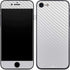 White Carbon Fiber Specialty Texture Material iPhone SE (2nd & 3rd Gen) Skin