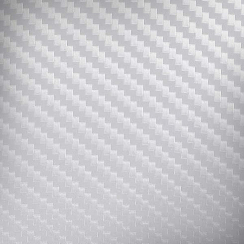 White Carbon Fiber Specialty Texture Material iPhone X Skin