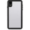 White Carbon Fiber Specialty Texture Material iPhone XR Waterproof Case