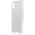 White Carbon Fiber Specialty Texture Material iPhone XS Clear Case