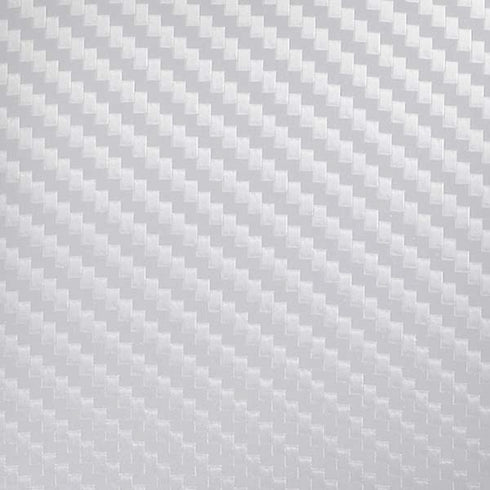 White Carbon Fiber Specialty Texture Material iPhone XS Max Skin