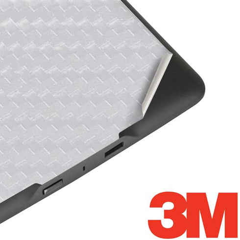 White Carbon Fiber Specialty Texture Material Amazon Kindle Skin