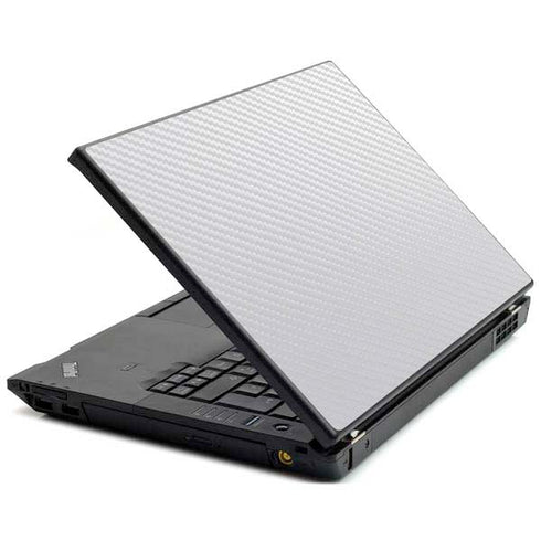 White Carbon Fiber Specialty Texture Material Lenovo T420 Skin