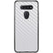 White Carbon Fiber Specialty Texture Material LG K51/Q51 Clear Case