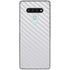 White Carbon Fiber Specialty Texture Material LG Stylo 6 Clear Case