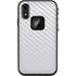 White Carbon Fiber Specialty Texture Material LifeProof Fre iPhone Skin