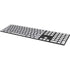 White Carbon Fiber Specialty Texture Material Magic Keyboard with Numeric Keypad Skin