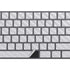 White Carbon Fiber Specialty Texture Material Magic Keyboard with Numeric Keypad Skin