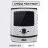 White Carbon Fiber Specialty Texture Material Motorola RAZR Skin