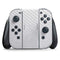 White Carbon Fiber Specialty Texture Material Nintendo Switch (2017-2021) Joy-Con Controller Skin