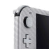 White Carbon Fiber Specialty Texture Material Nintendo Switch Lite Skin