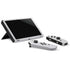 White Carbon Fiber Specialty Texture Material Nintendo Switch OLED (2021) Skin