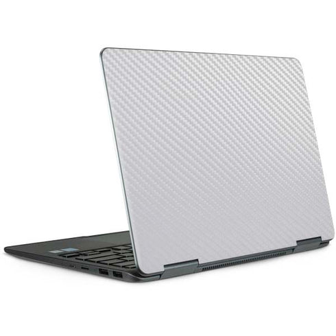 White Carbon Fiber Specialty Texture Material Notebook 9 Pro 13in (2017) Skin