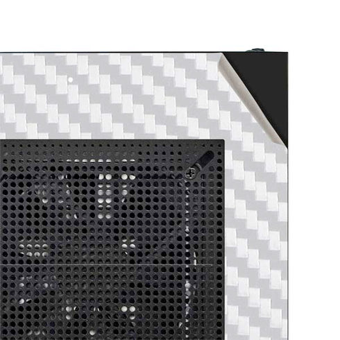 White Carbon Fiber Specialty Texture Material NZXT H510 Compact ATX Mid-Tower Case Skin