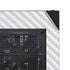 White Carbon Fiber Specialty Texture Material NZXT H510 Compact ATX Mid-Tower Case Skin