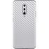 White Carbon Fiber Specialty Texture Material OnePlus 7 Pro Skin