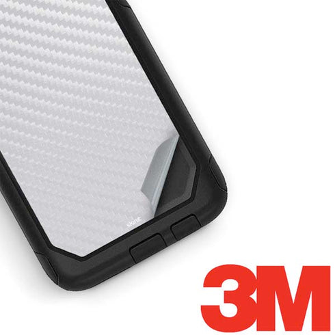White Carbon Fiber Specialty Texture Material Otterbox Commuter Galaxy Skin