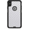 White Carbon Fiber Specialty Texture Material Otterbox Commuter iPhone Skin