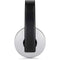 White Carbon Fiber Specialty Texture Material PlayStation 4 Gold Wireless Headset Skin
