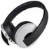 White Carbon Fiber Specialty Texture Material PlayStation 4 Gold Wireless Headset Skin