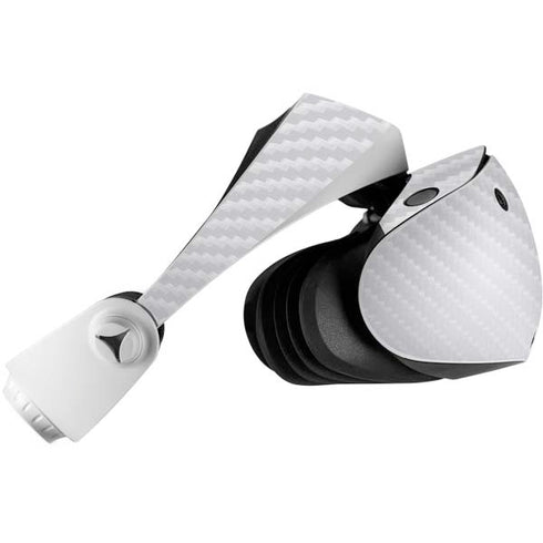 White Carbon Fiber Specialty Texture Material PlayStation VR2 Skin