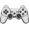 White Carbon Fiber Specialty Texture Material PS3 Dual Shock wireless controller Skin
