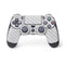 White Carbon Fiber Specialty Texture Material PS4 Controller Skin