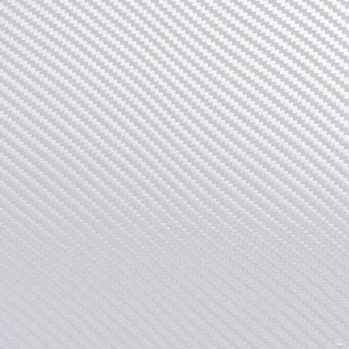 White Carbon Fiber Specialty Texture Material PS4 Pro Console Skin