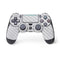 White Carbon Fiber Specialty Texture Material PS4 Pro/Slim Controller Skin