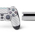White Carbon Fiber Specialty Texture Material PS4 Slim Bundle Skin